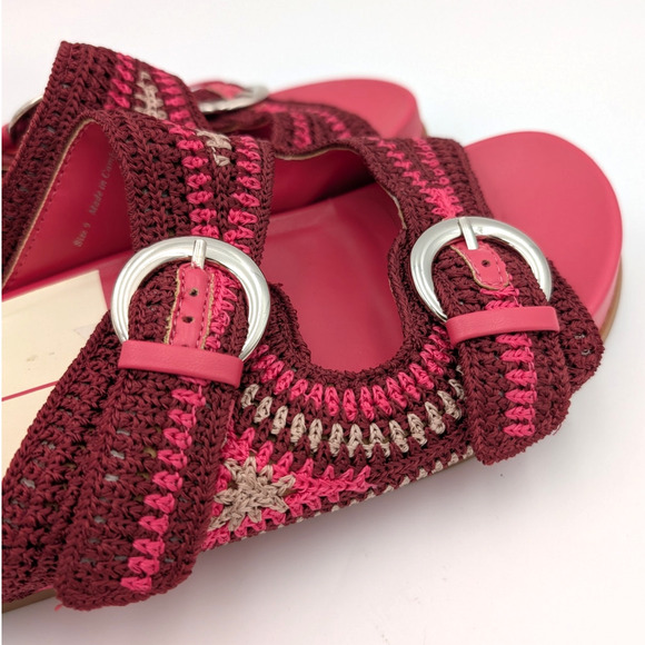 Dolce Vita Ralli Women's Wedge Knit Sandals Double Strap Slide Size US7.5 - Picture 10 of 12